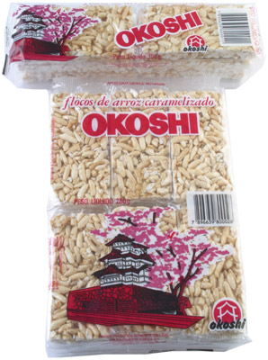 flocos de arroz caramelizado.jpg - FLOCOS DE ARROZ CARAMELIZADOIngredientes:Arroz Integral,açúcar orgânico,glucose.